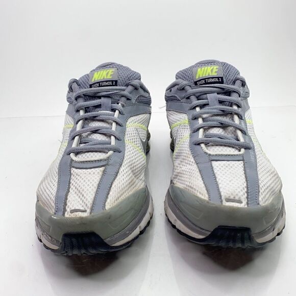 Nike Shox Turmoil 2 Women’s Size 10 Grey White Athletic Running Shoes 389568-100 - Picture 2 of 10